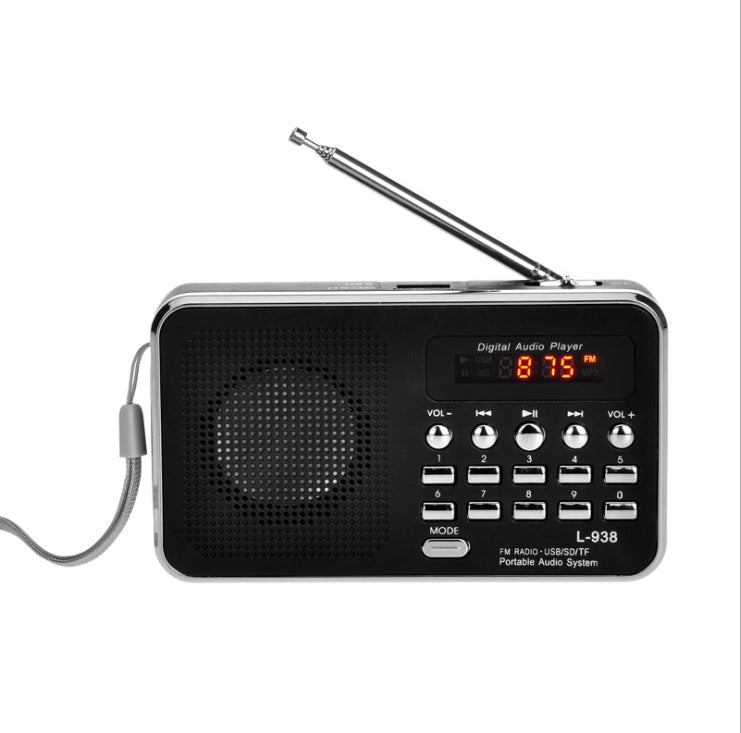 card radio portable memory MP3 music player