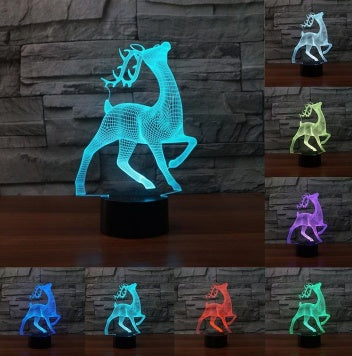 Touch Control LED Night Illusion Light