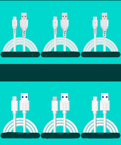 Suitable For Apple Android Data Cable 5A Fast Charging Cable