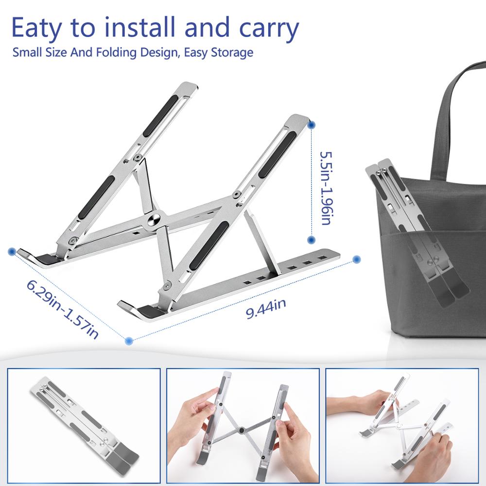 Foldable Laptop Stand Adjustable Notebook