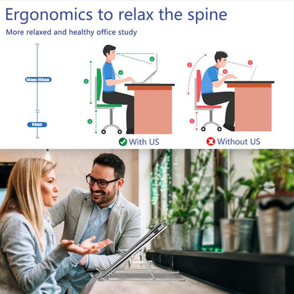 Foldable Laptop Stand Adjustable Notebook