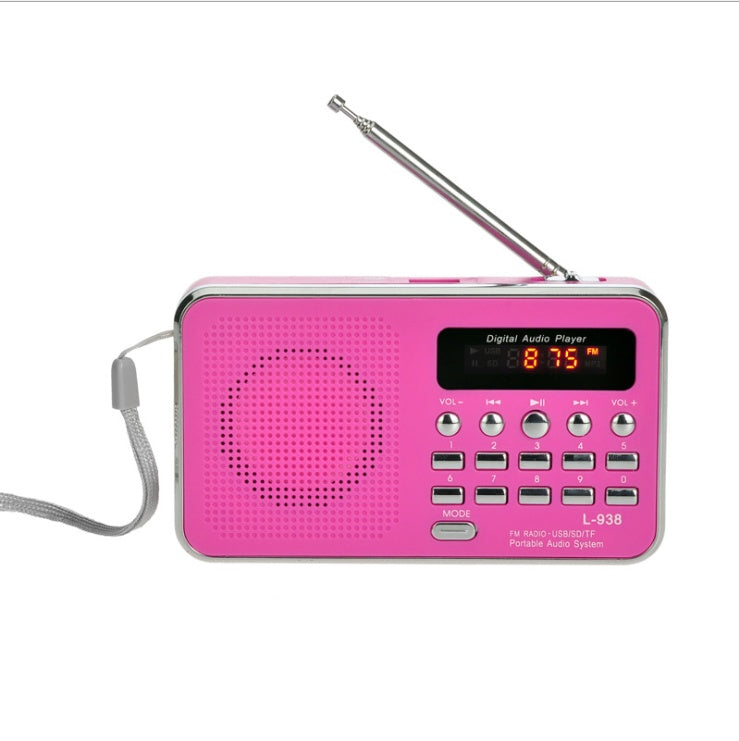 card radio portable memory MP3 music player