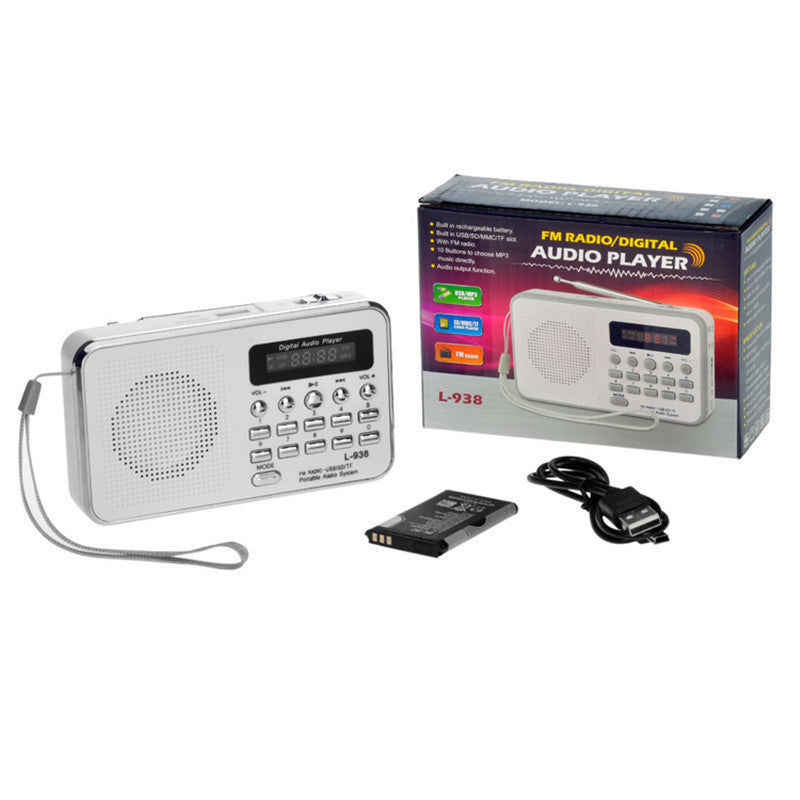 card radio portable memory MP3 music player