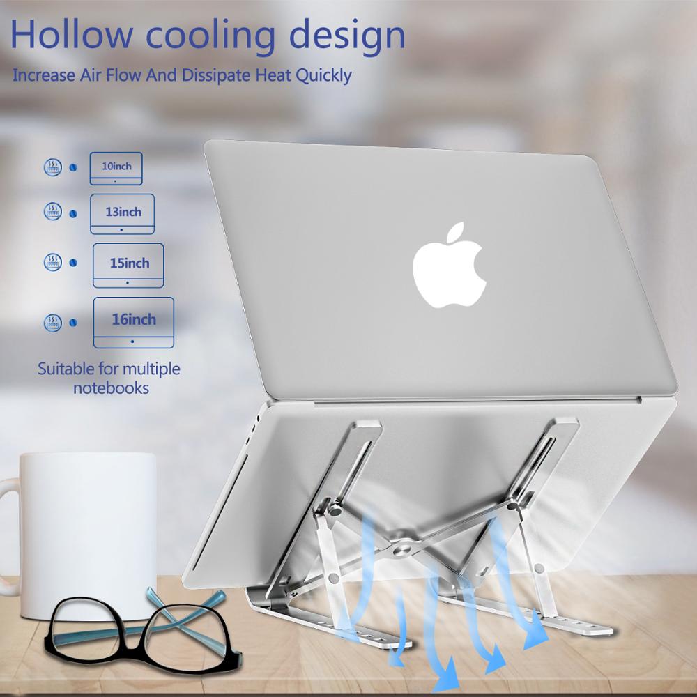 Foldable Laptop Stand Adjustable Notebook