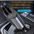 USB-C Retractable Car Chargers