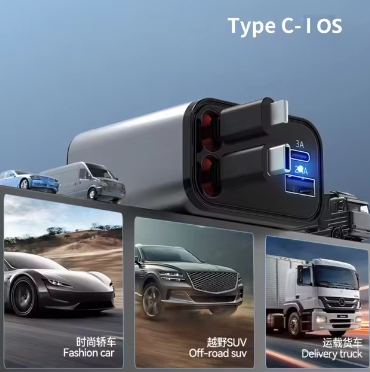 USB-C Retractable Car Chargers