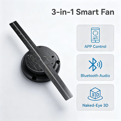 Wiilala 3D Hologram Fan 3D Circle App Hologram Advertising Display 