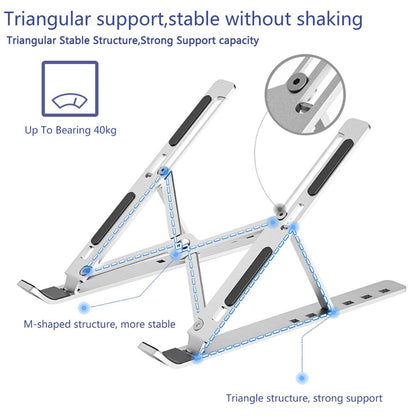 Foldable Laptop Stand Adjustable Notebook