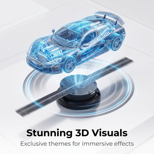 Wiilala 3D Hologram Fan 3D Circle App Hologram Advertising Display 